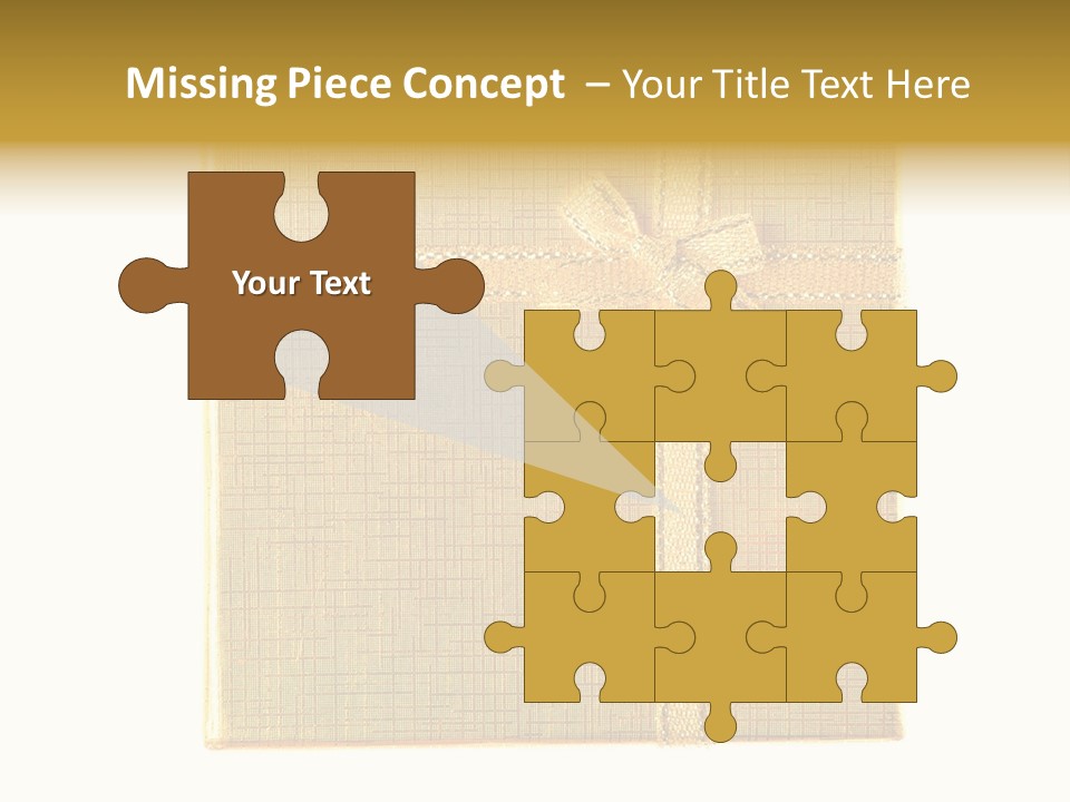 Giving Isolated Color PowerPoint Template