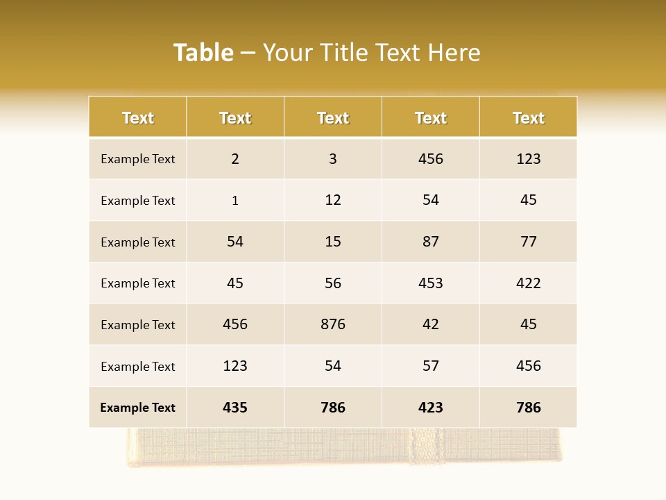 Giving Isolated Color PowerPoint Template