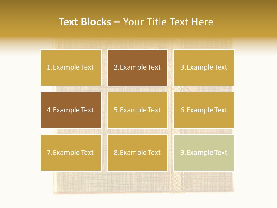 Giving Isolated Color PowerPoint Template