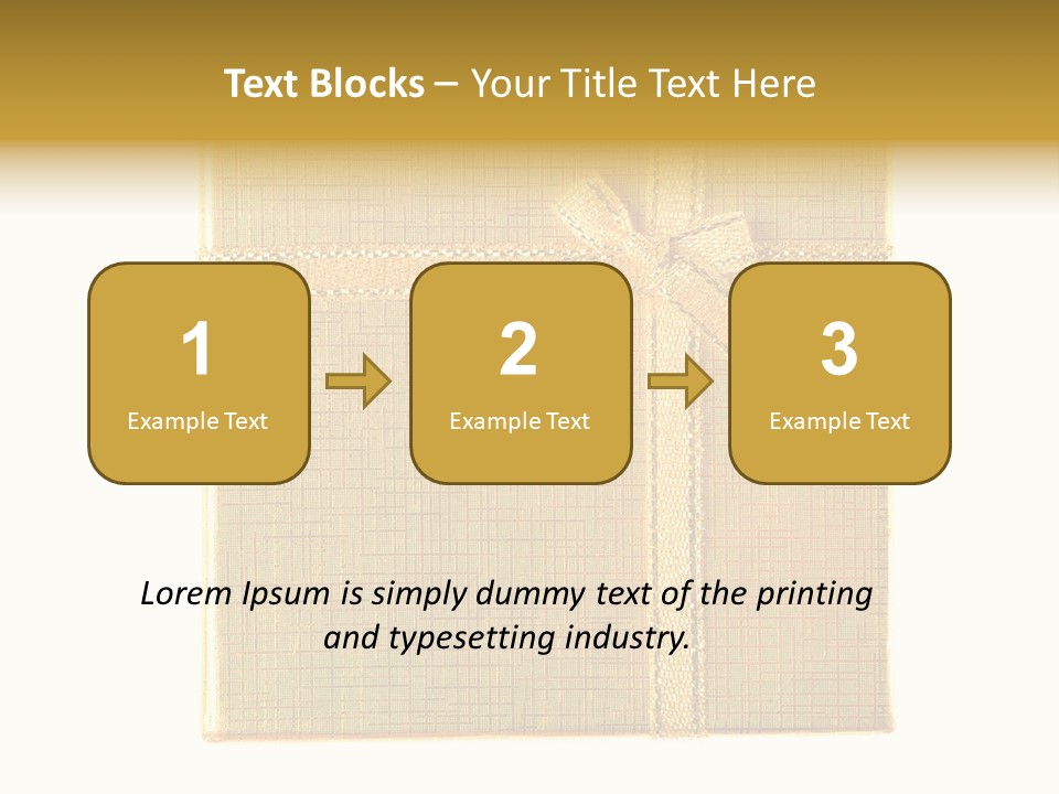 Giving Isolated Color PowerPoint Template