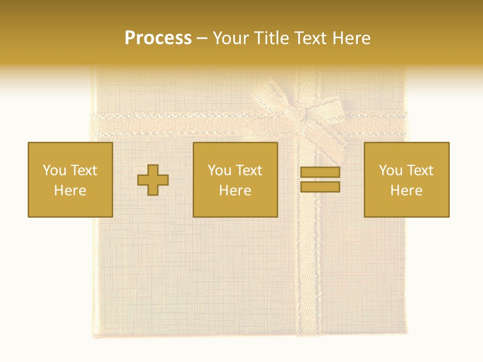 Giving Isolated Color PowerPoint Template