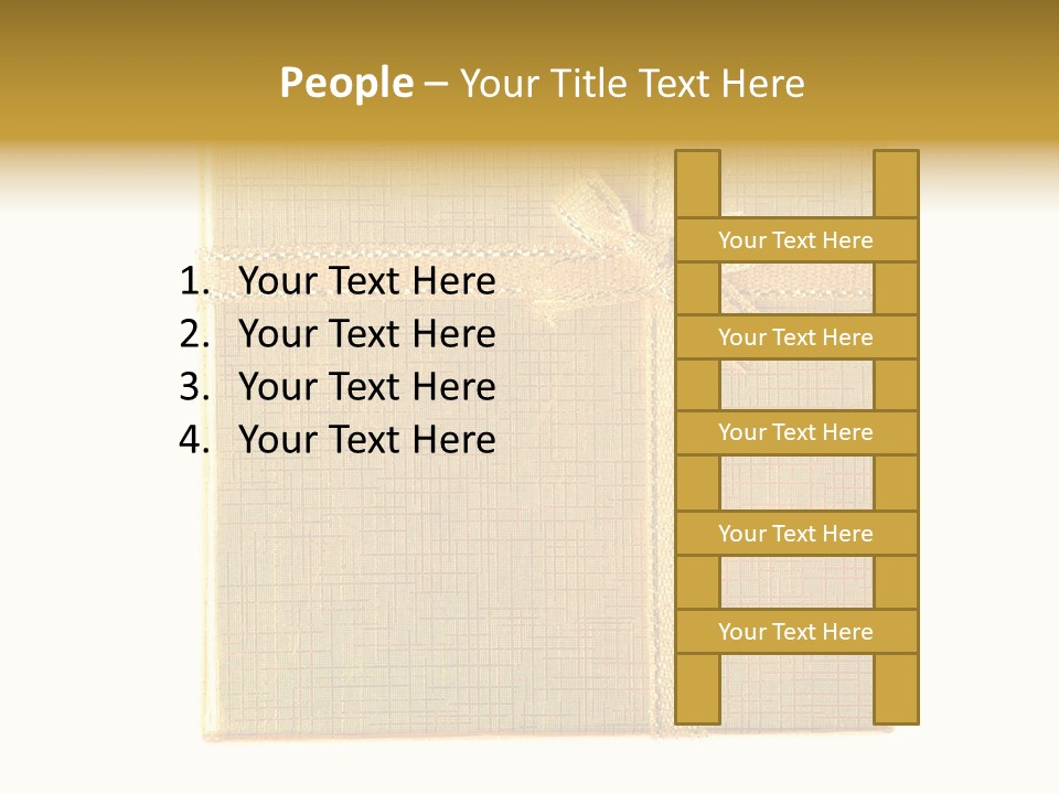 Giving Isolated Color PowerPoint Template