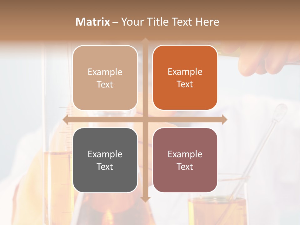 Measure Close Tube PowerPoint Template