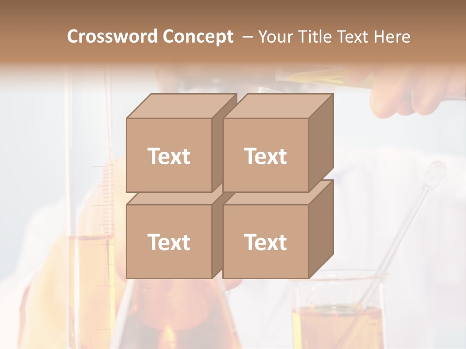 Measure Close Tube PowerPoint Template