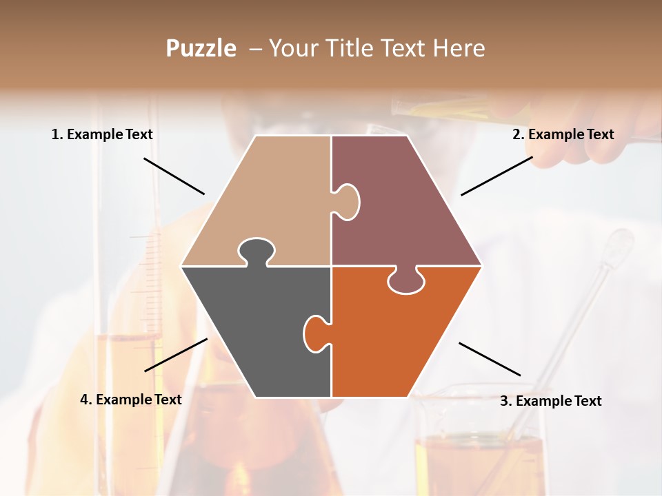 Measure Close Tube PowerPoint Template