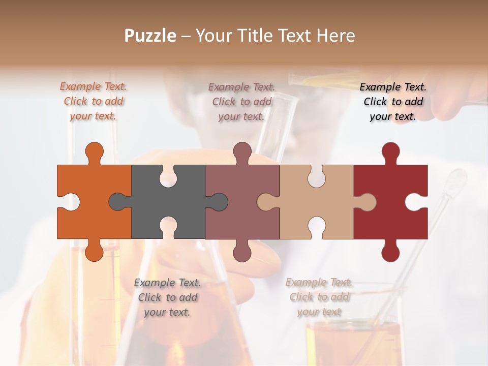 Measure Close Tube PowerPoint Template