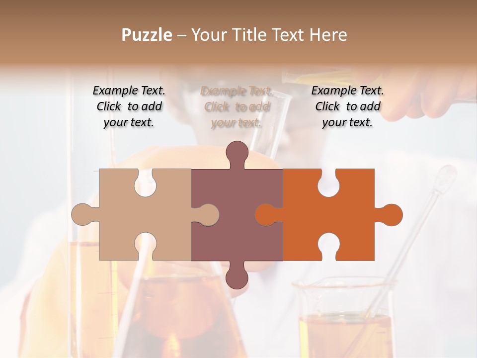 Measure Close Tube PowerPoint Template