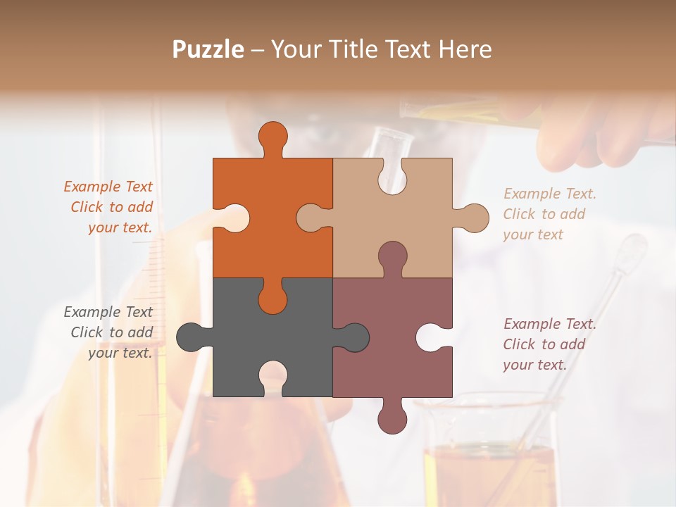 Measure Close Tube PowerPoint Template