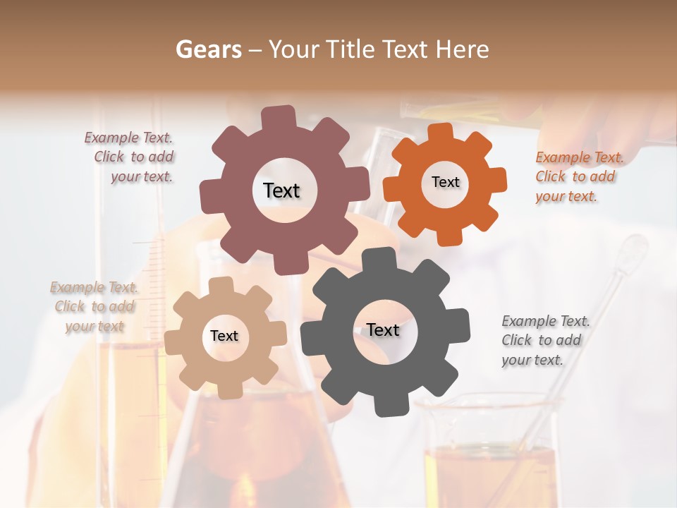 Measure Close Tube PowerPoint Template