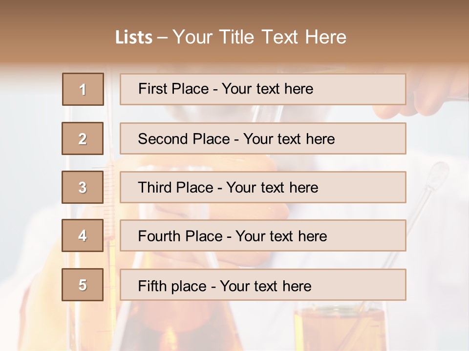 Measure Close Tube PowerPoint Template