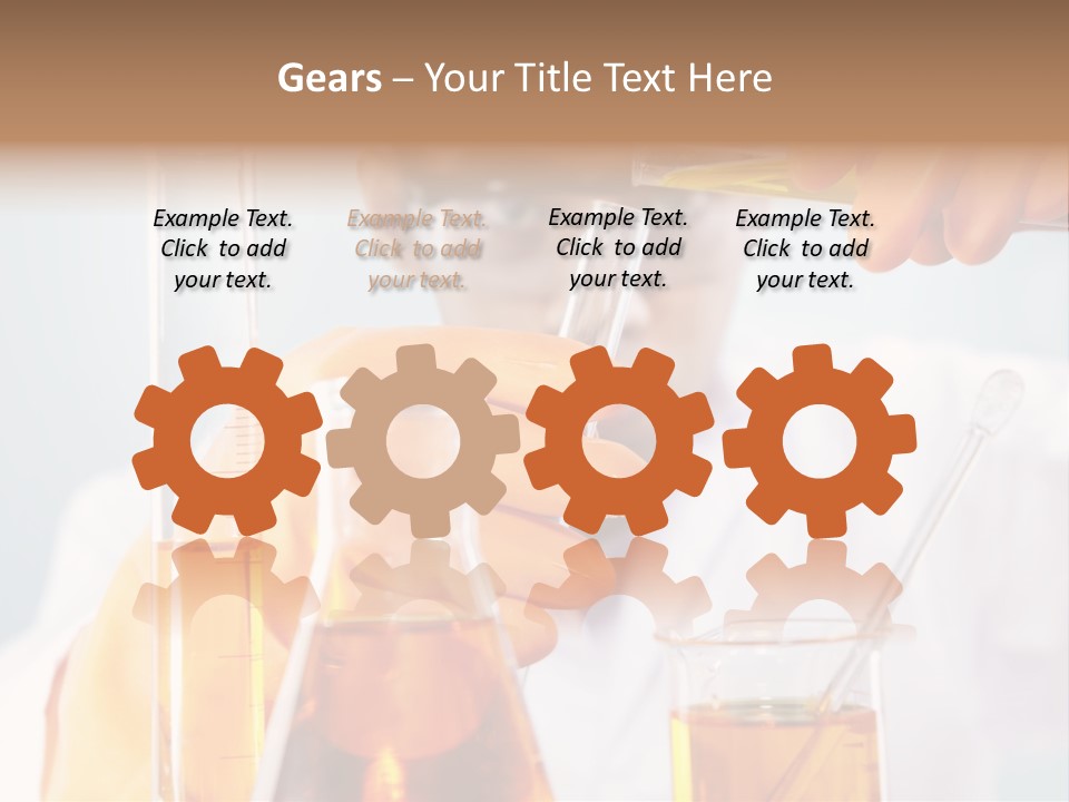 Measure Close Tube PowerPoint Template