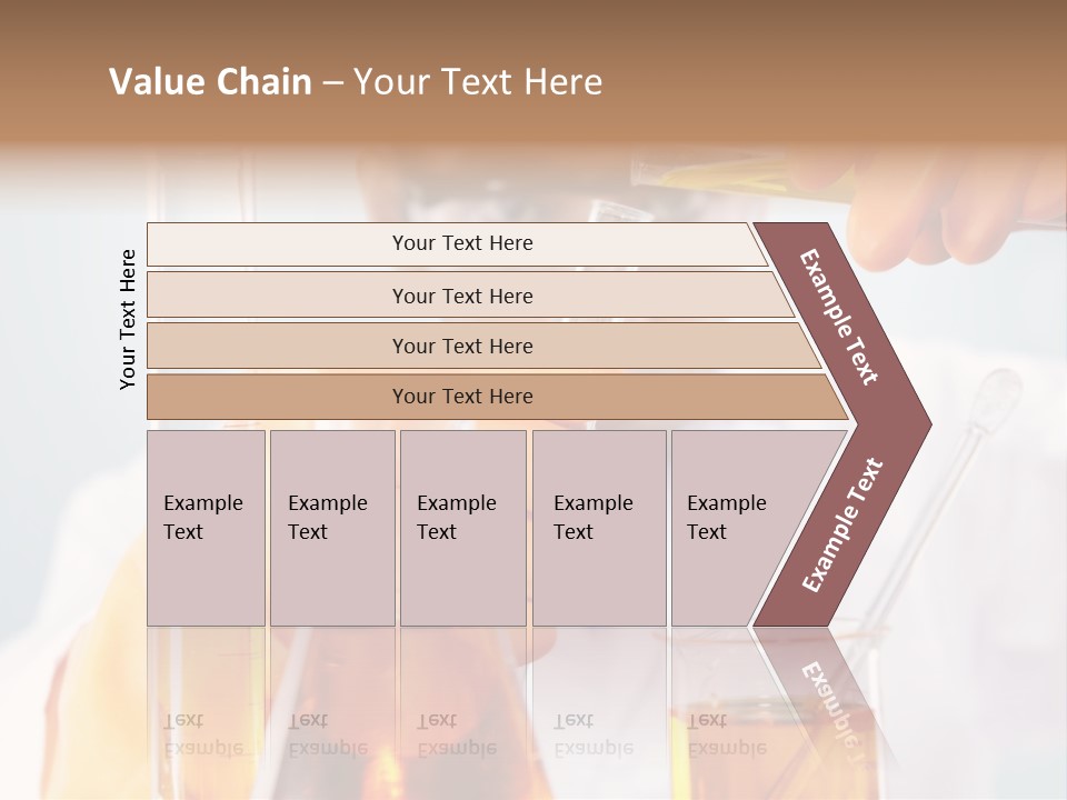 Measure Close Tube PowerPoint Template