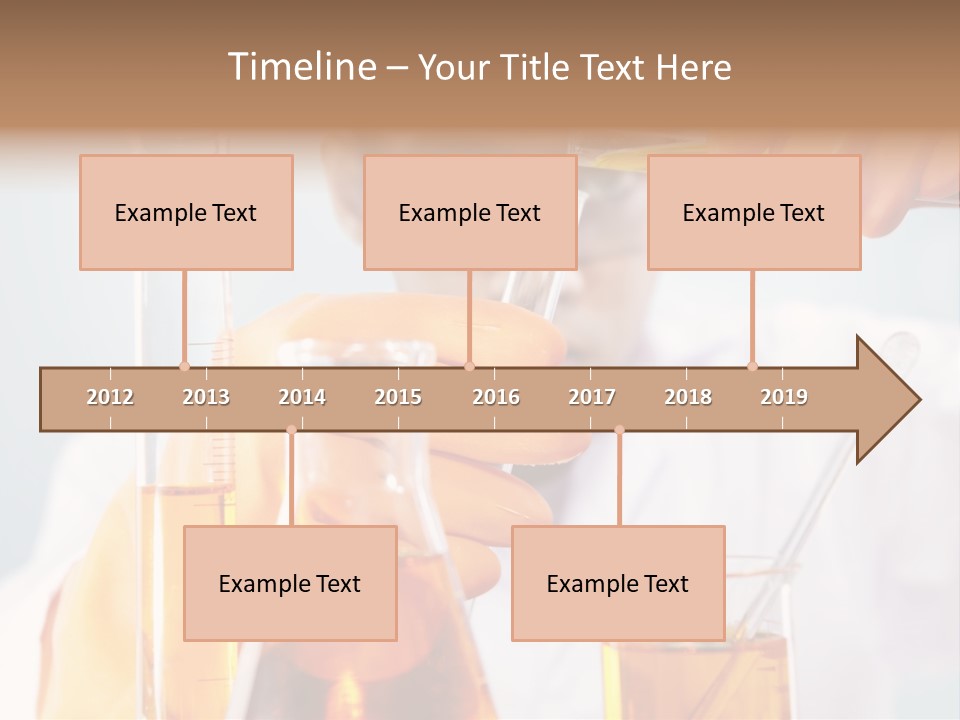 Measure Close Tube PowerPoint Template