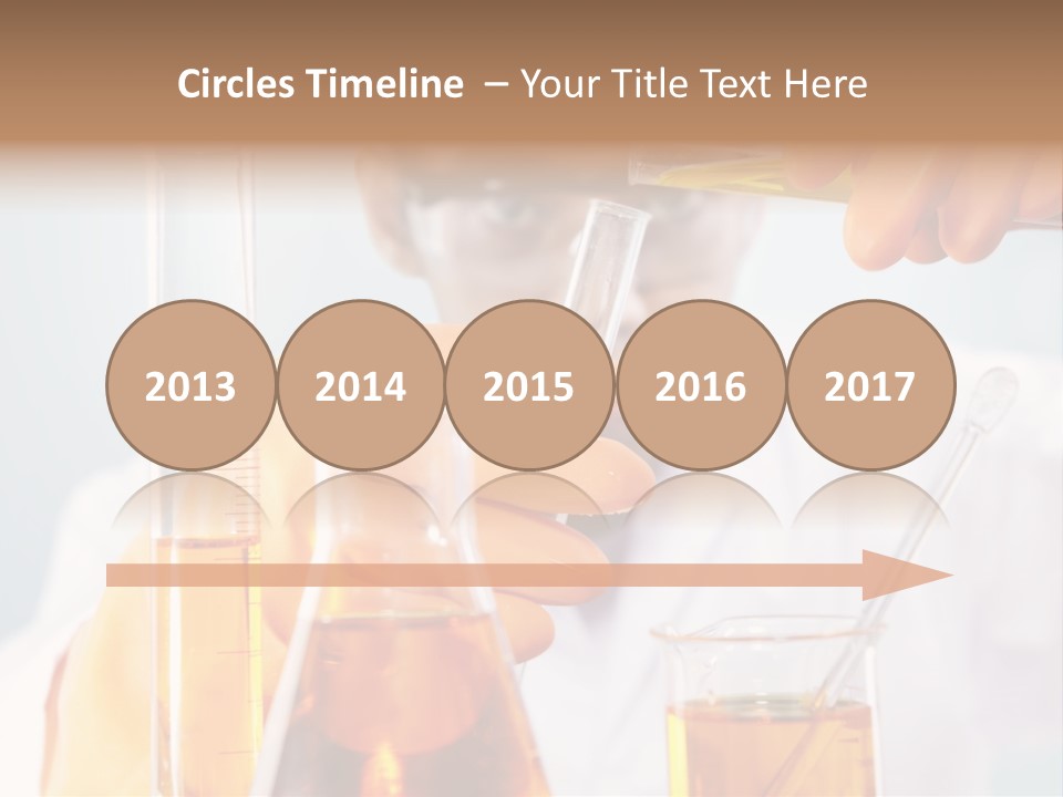 Measure Close Tube PowerPoint Template