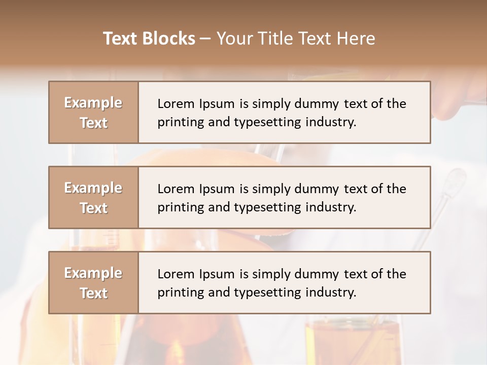 Measure Close Tube PowerPoint Template