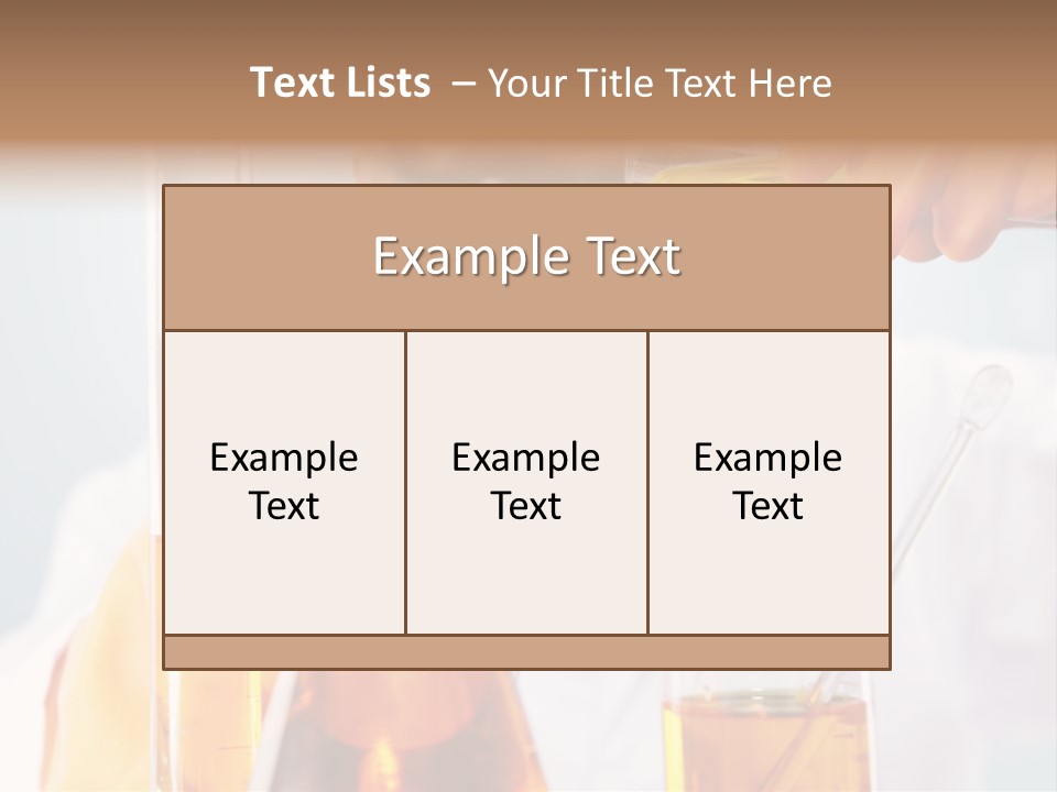 Measure Close Tube PowerPoint Template