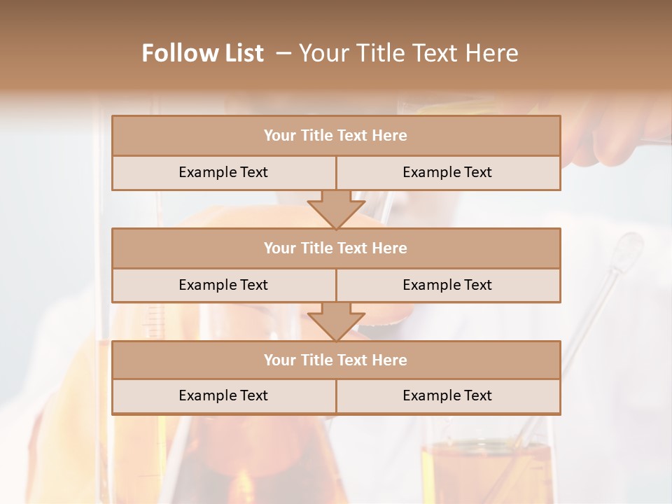 Measure Close Tube PowerPoint Template