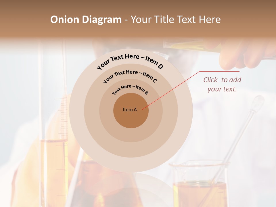 Measure Close Tube PowerPoint Template