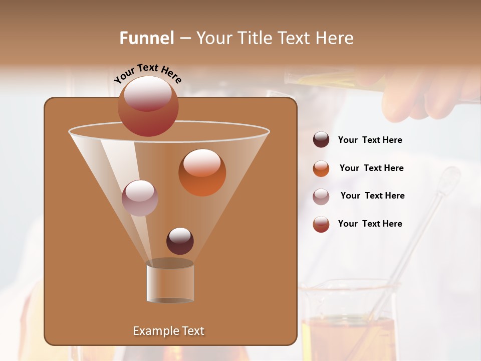 Measure Close Tube PowerPoint Template