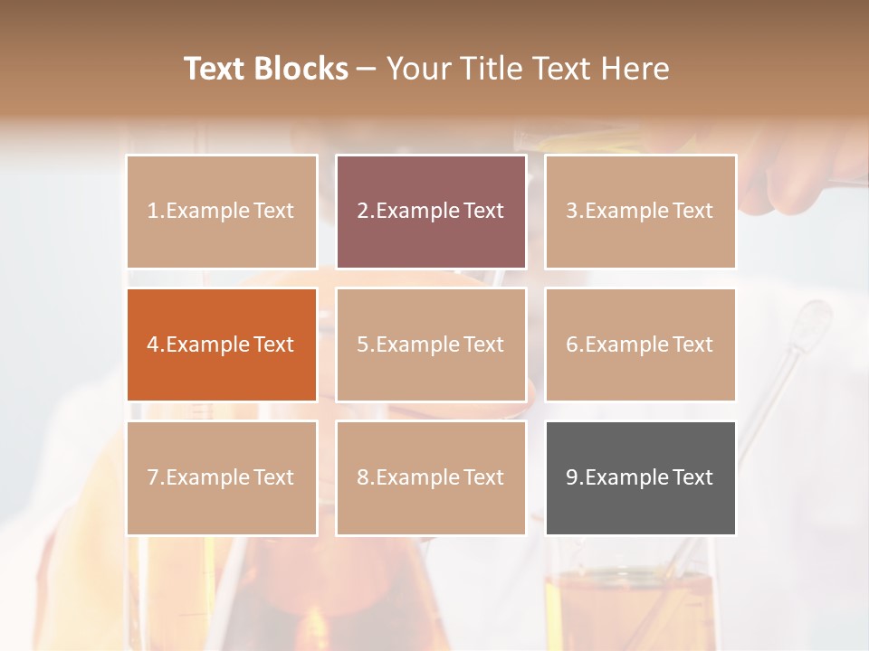 Measure Close Tube PowerPoint Template