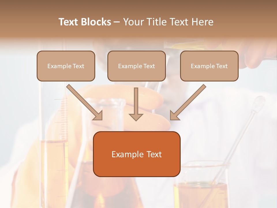 Measure Close Tube PowerPoint Template