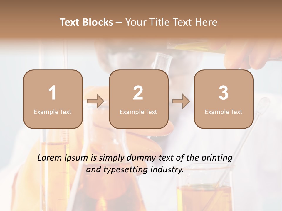 Measure Close Tube PowerPoint Template