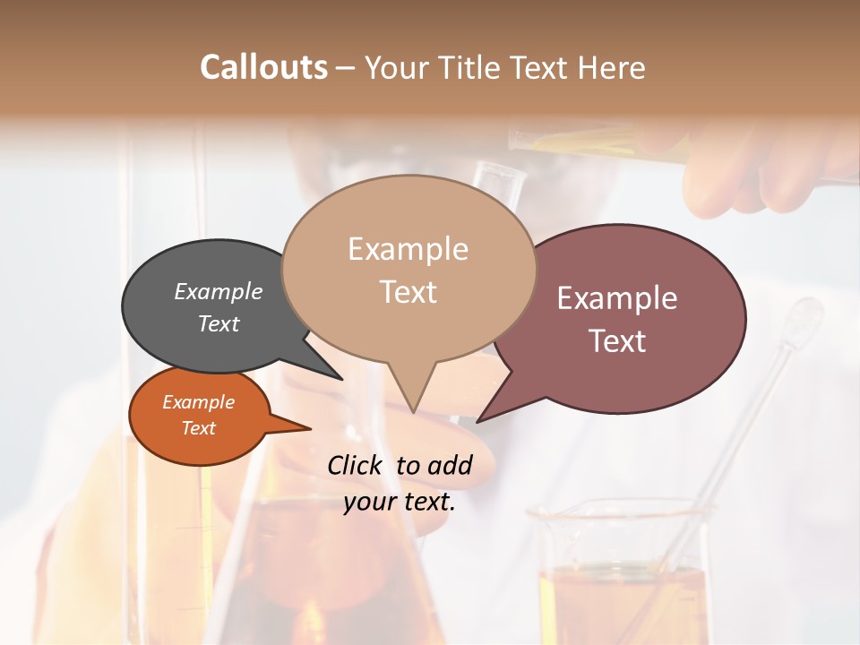 Measure Close Tube PowerPoint Template