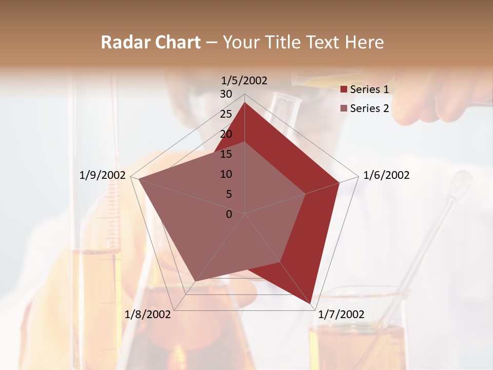 Measure Close Tube PowerPoint Template