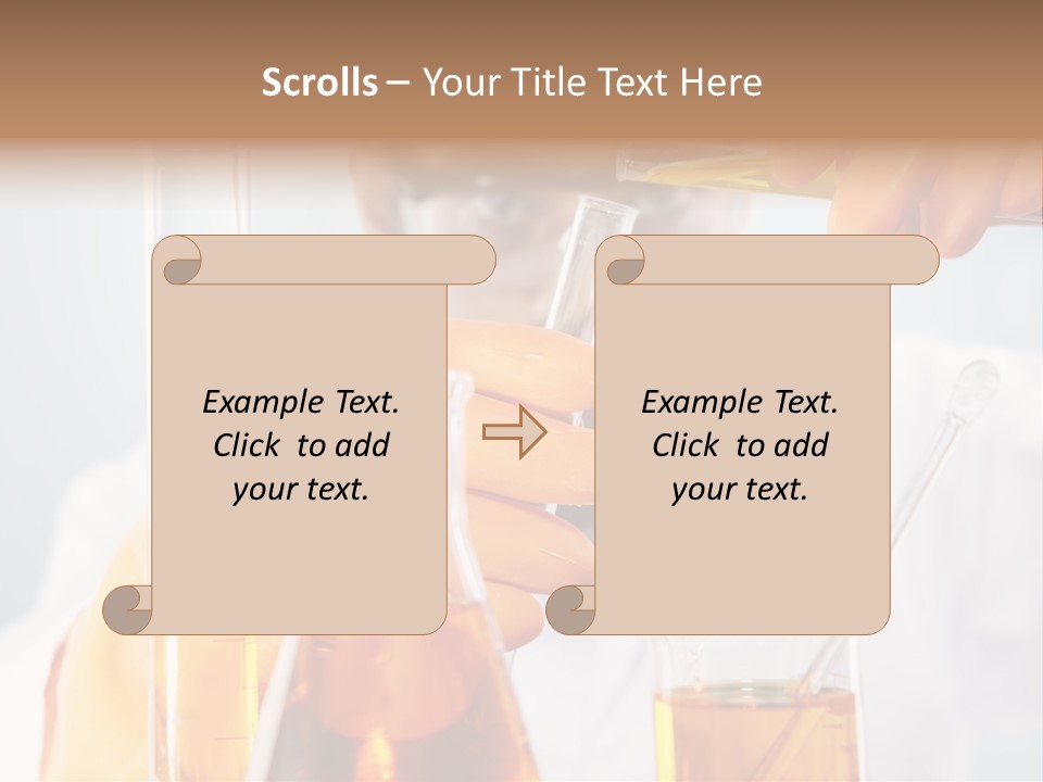 Measure Close Tube PowerPoint Template