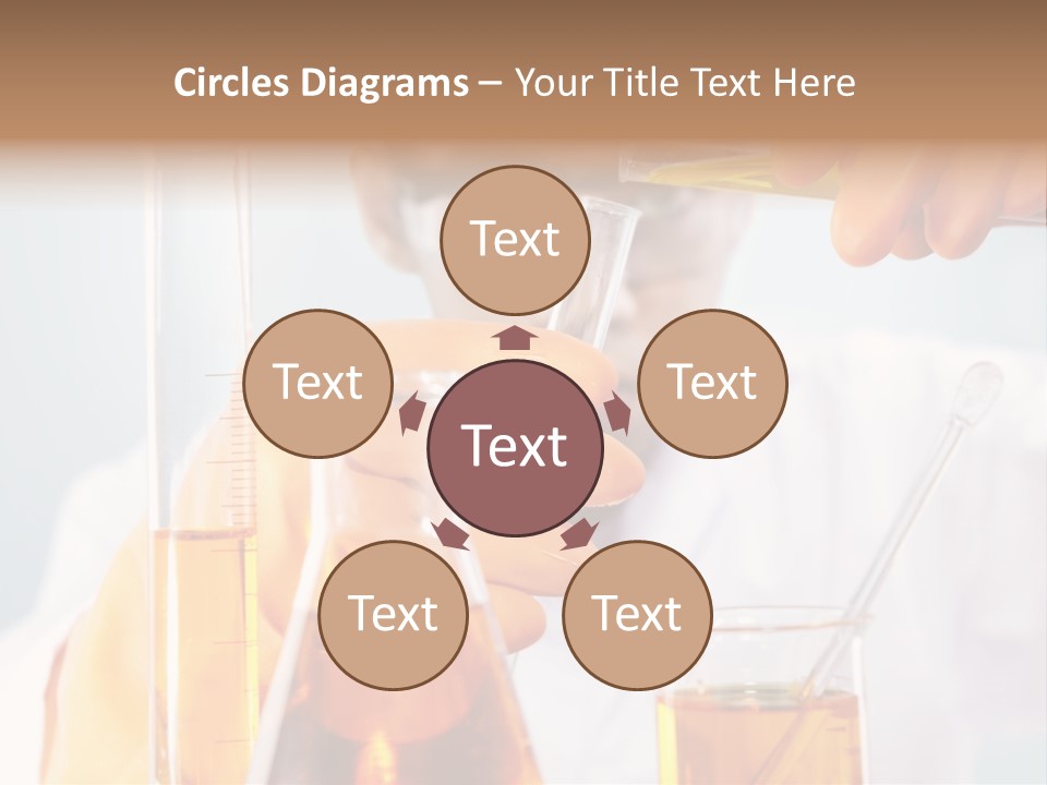 Measure Close Tube PowerPoint Template