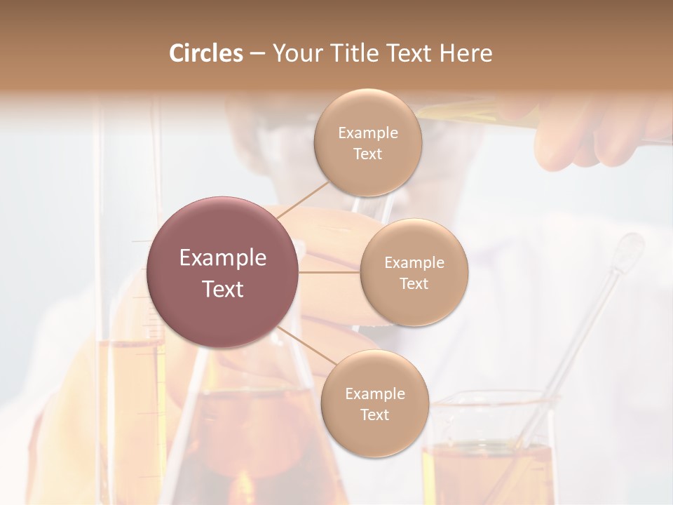 Measure Close Tube PowerPoint Template