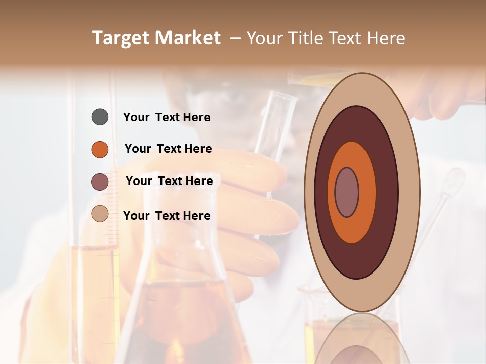 Measure Close Tube PowerPoint Template