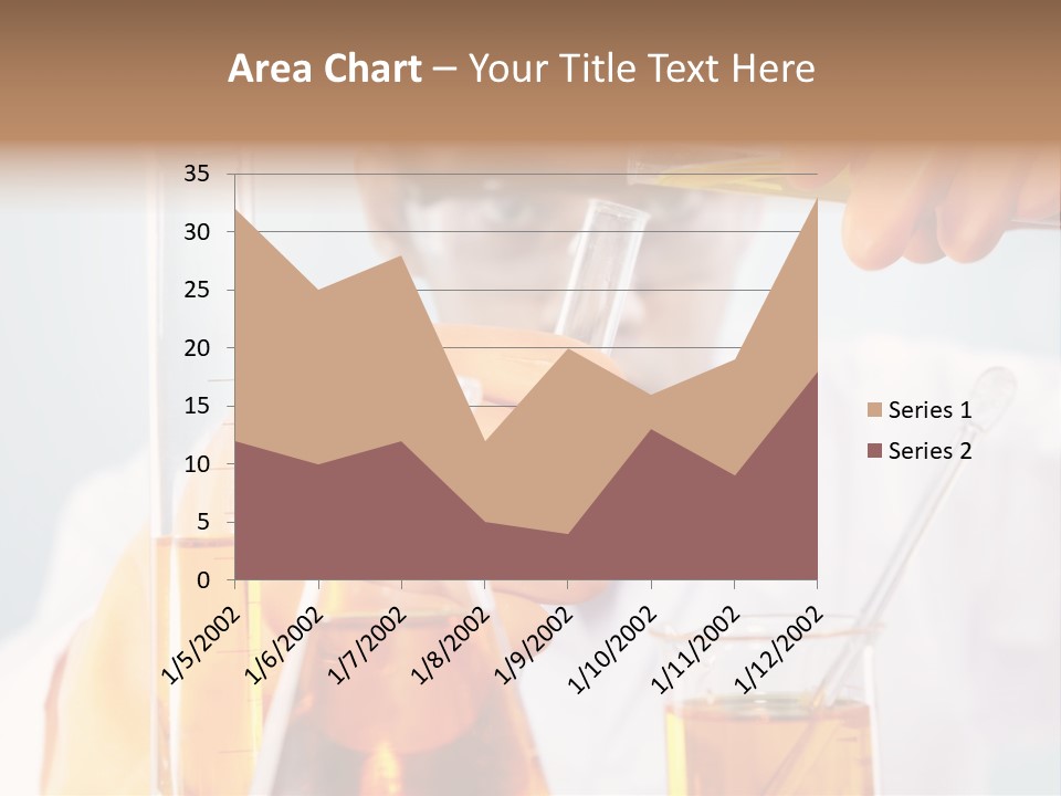Measure Close Tube PowerPoint Template
