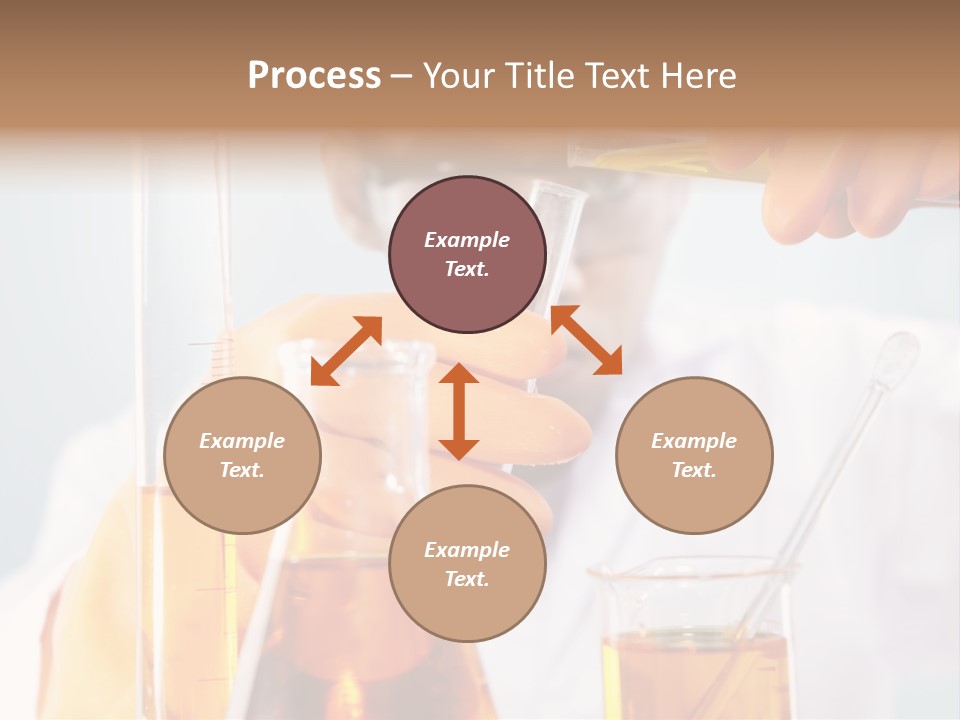 Measure Close Tube PowerPoint Template