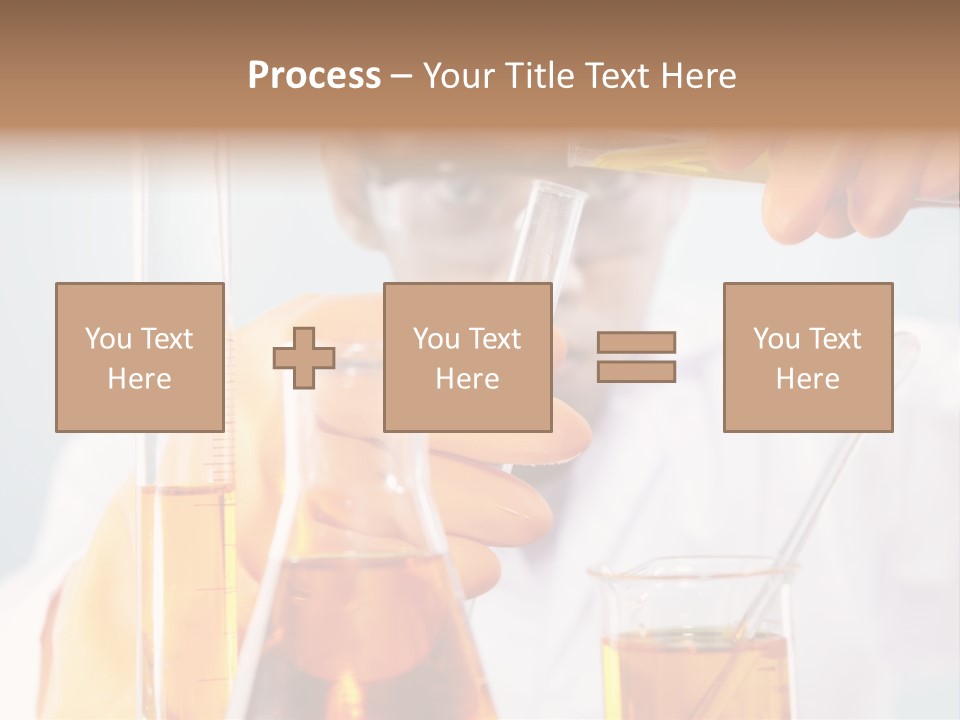 Measure Close Tube PowerPoint Template