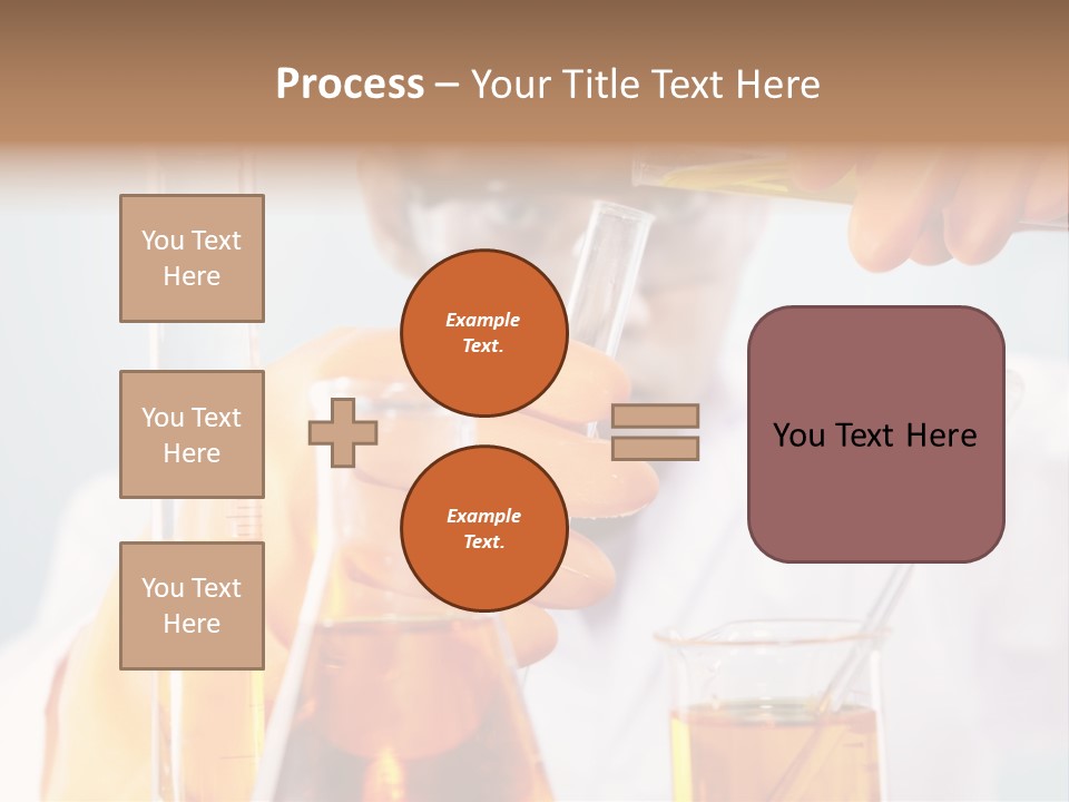 Measure Close Tube PowerPoint Template