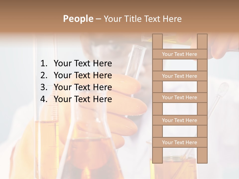 Measure Close Tube PowerPoint Template