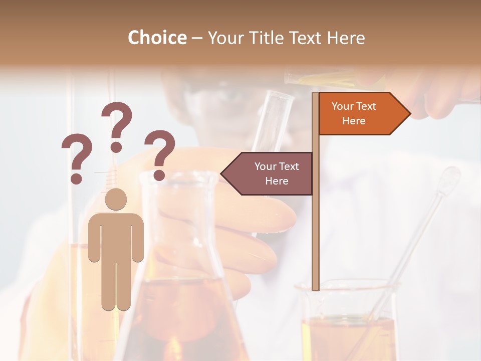 Measure Close Tube PowerPoint Template