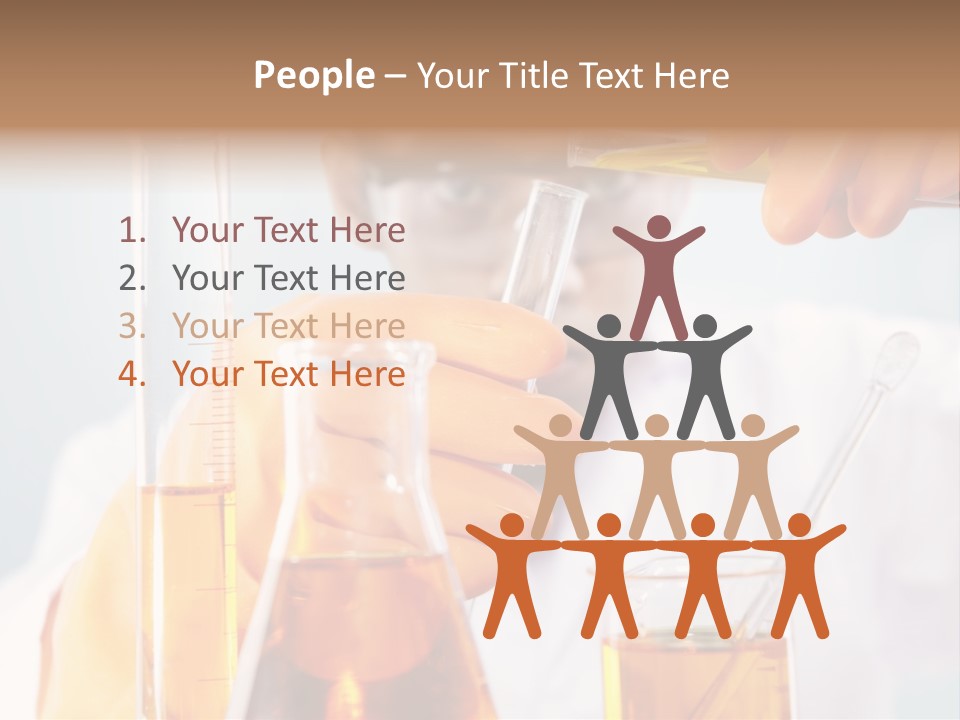 Measure Close Tube PowerPoint Template