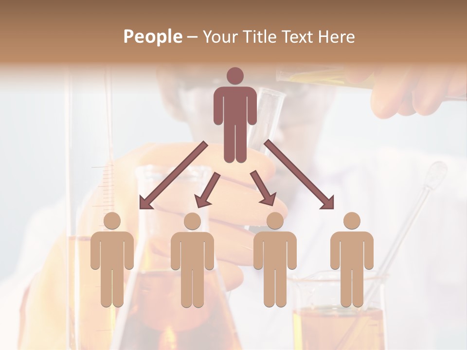 Measure Close Tube PowerPoint Template