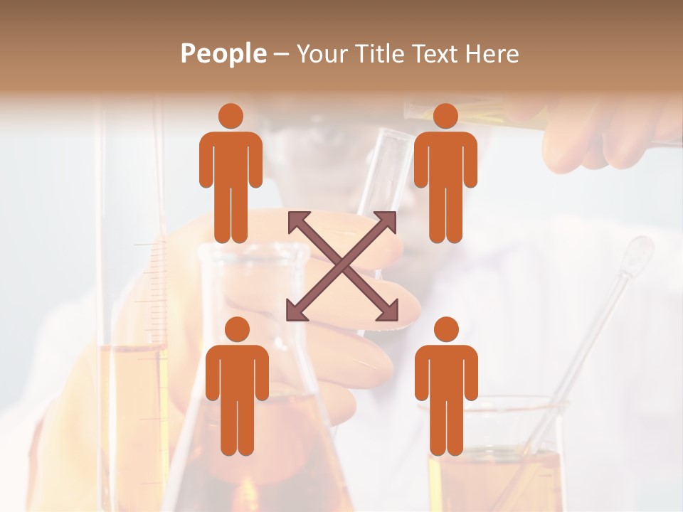 Measure Close Tube PowerPoint Template