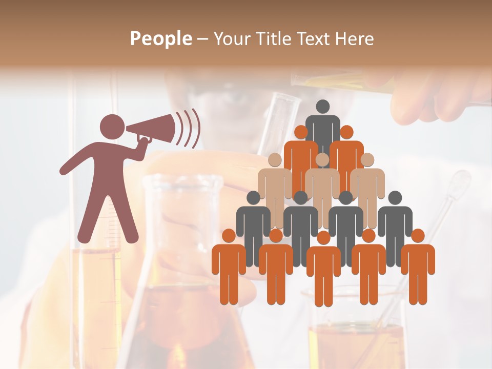 Measure Close Tube PowerPoint Template