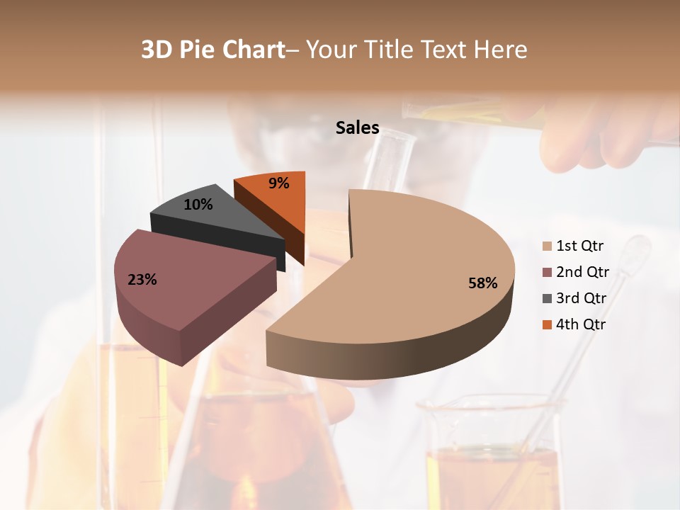 Measure Close Tube PowerPoint Template