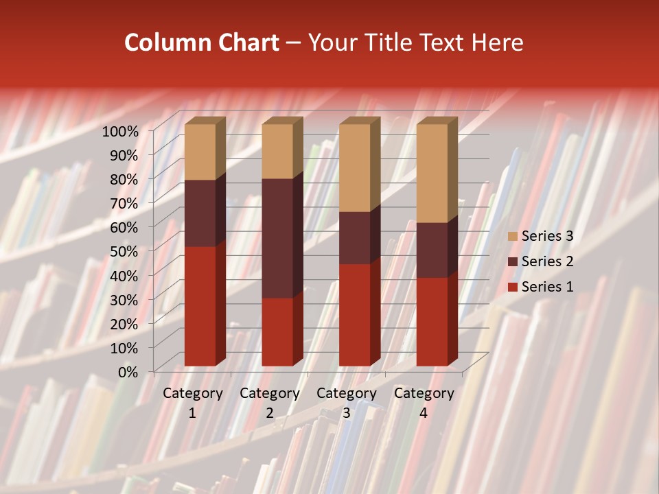 Diminishing Book Wisdom PowerPoint Template