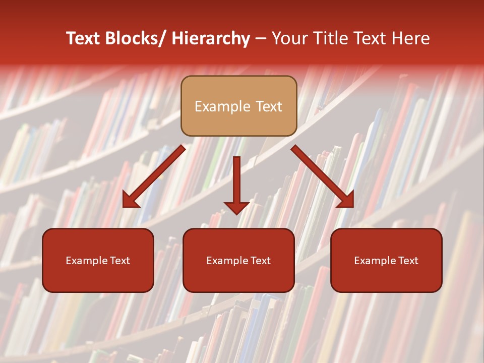 Diminishing Book Wisdom PowerPoint Template