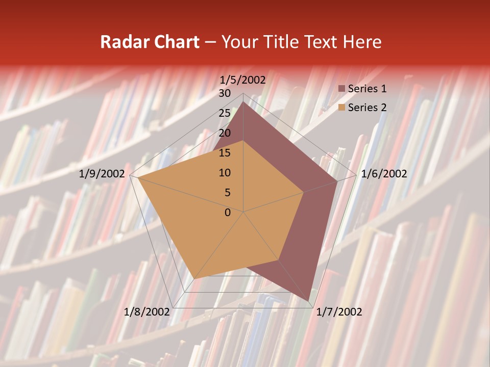 Diminishing Book Wisdom PowerPoint Template