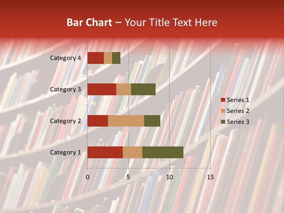 Diminishing Book Wisdom PowerPoint Template