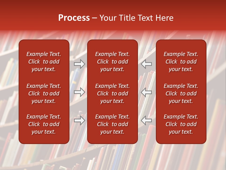 Diminishing Book Wisdom PowerPoint Template