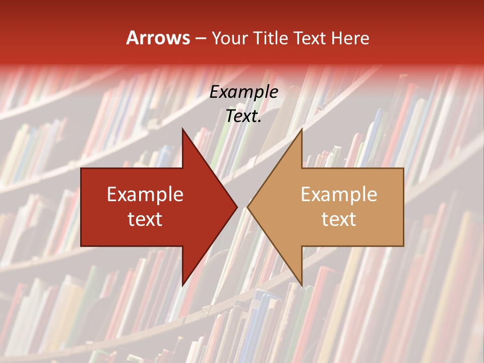 Diminishing Book Wisdom PowerPoint Template