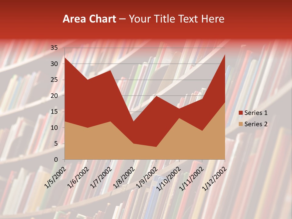 Diminishing Book Wisdom PowerPoint Template